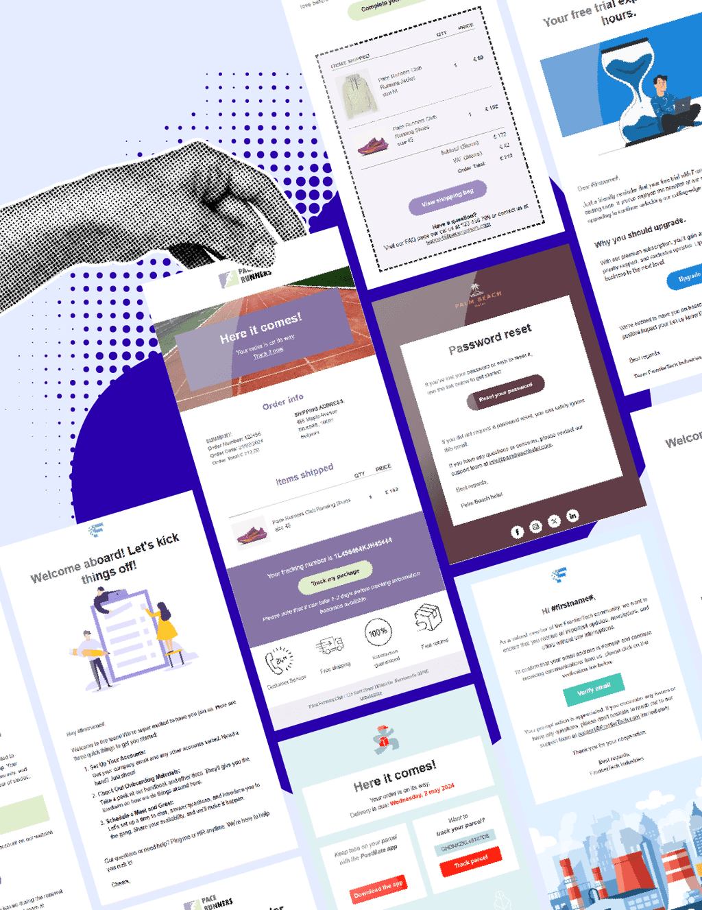 Templates voor je transactionele e-mails
