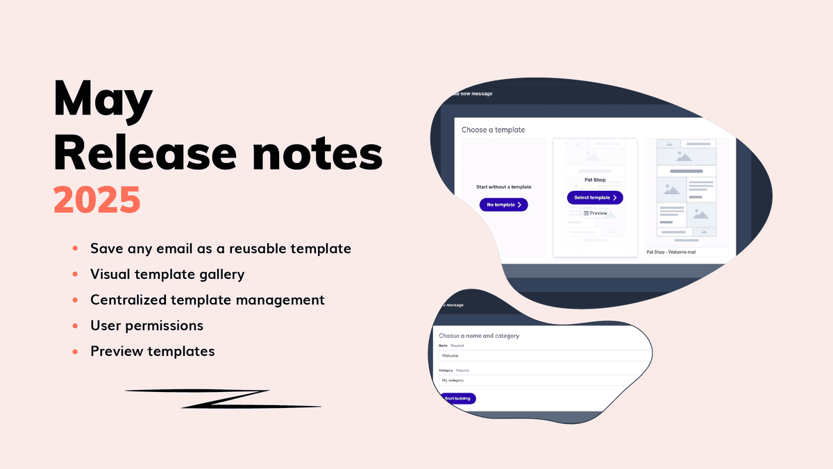 Mises à jour de mai de Flexmail : Gagnez du temps avec les modèles