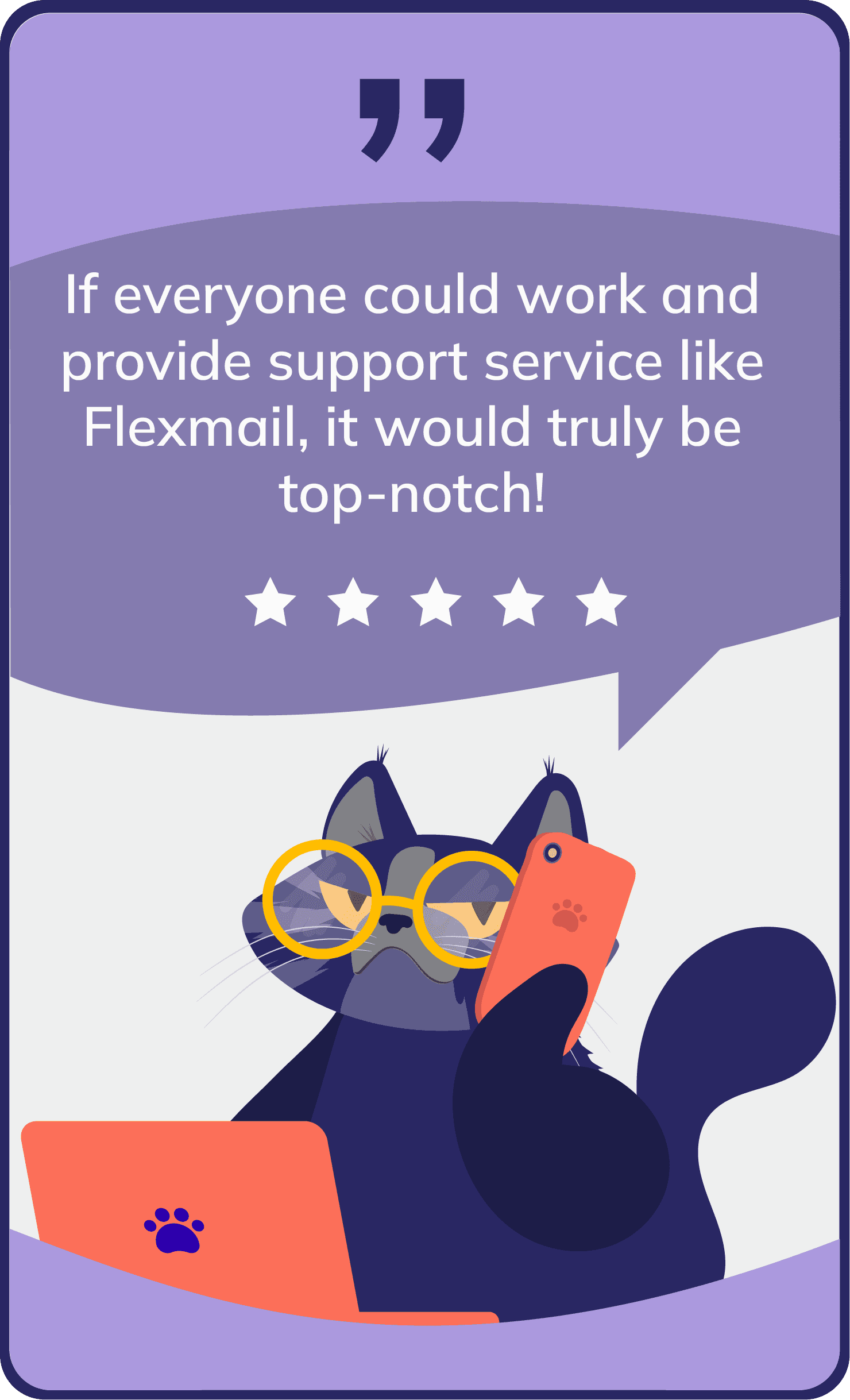 Flexmail's support team is supersnel en duidelijk