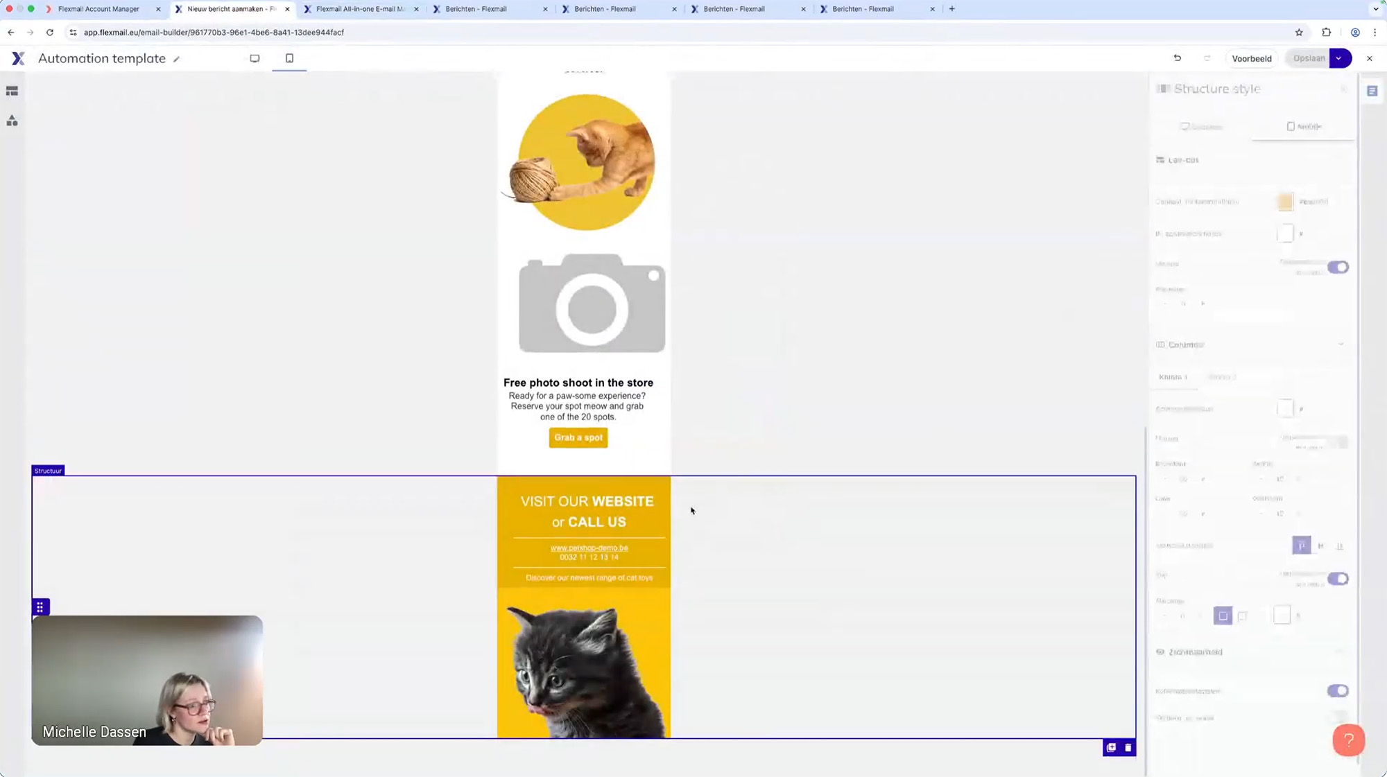Advanced mobile settings Advanced mobile settings